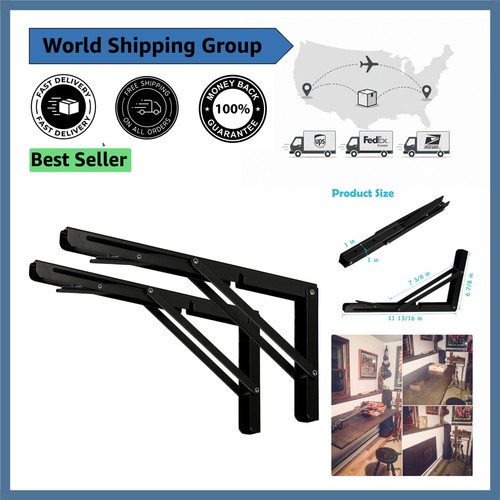 Durable metal folding shelf - durable,