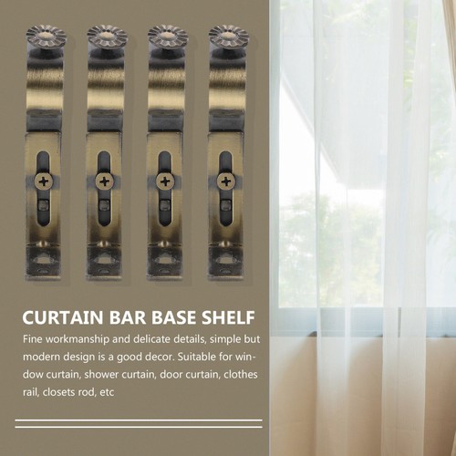 Pcs curtain rod holders - 4,