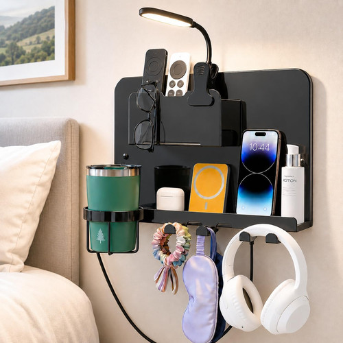 Floating bedside wall - floating,