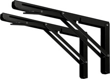 CLT 20" Black Folding Shelf