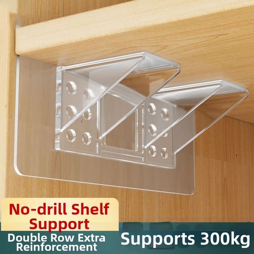 Self sticking shelf bracket - self,