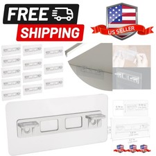 12 Pcs Punch Free Shelf