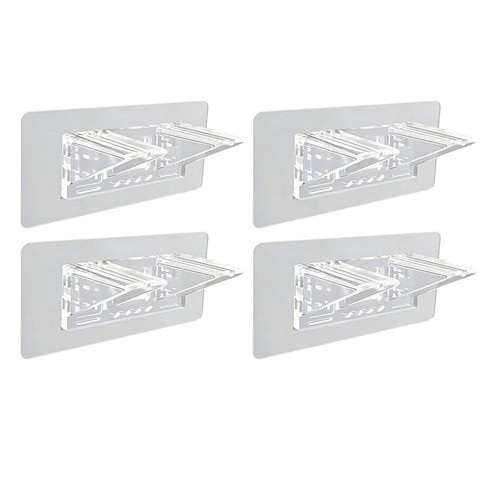 Self sticking shelf - shelf, bracket