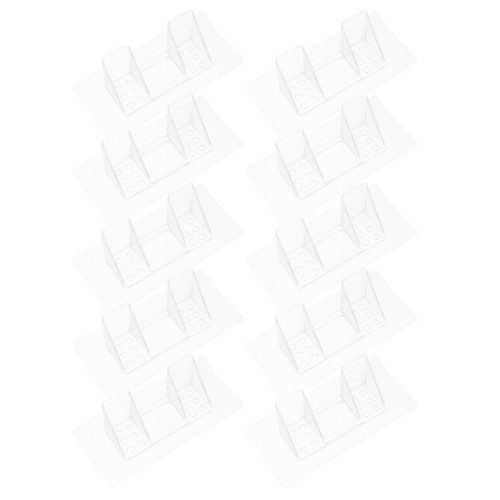 Reusable plastic cabinet shelf - reusable,