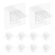  12 Pcs Shelf Bracket Stick on