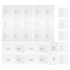 15 Pcs Stick on Hooks Self