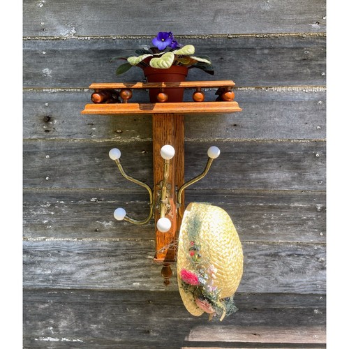 Vintage wood brass - vintage,