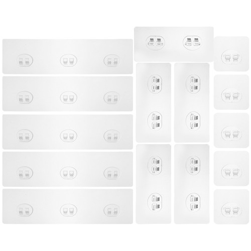 Pcs stick hooks plastic - stick, on