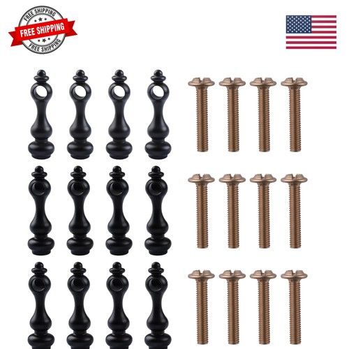 12pcs railing bracket spindles - 12pcs,